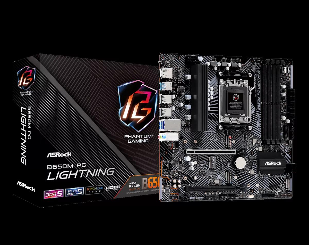 ASRock B650M PG Lightning