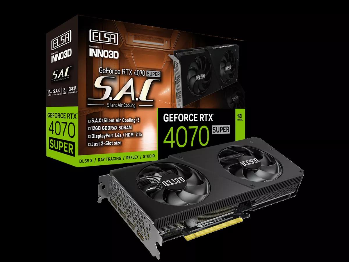 ELSA GeForce RTX 2060 平たい 6GB ELSA GeForce RTX 2060 平たい 6GB